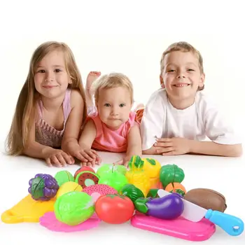 

1Pc Kids Pretend Role Play Cooking Fruit Food Cutting Toy Children Birthday Gift