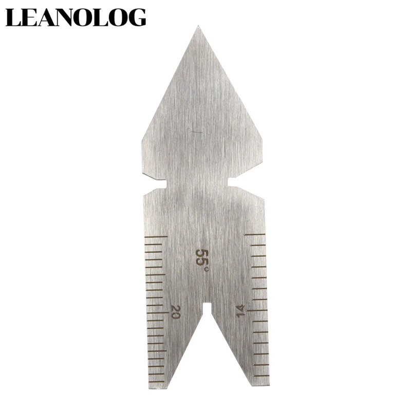 7PCS Taper Welding Gauge Weld Inspection Gage Weld Seam Bead/Fillet/Crown Test Ulnar Ruler Angle Drill Template Measure Kits