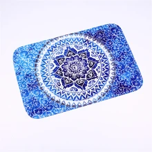 В богемном стиле Нескользящие Коврик Коврики для кухни Гостиная геометрический супер мягкий ковер вход в ванную комнату двери водопоглощение коврик