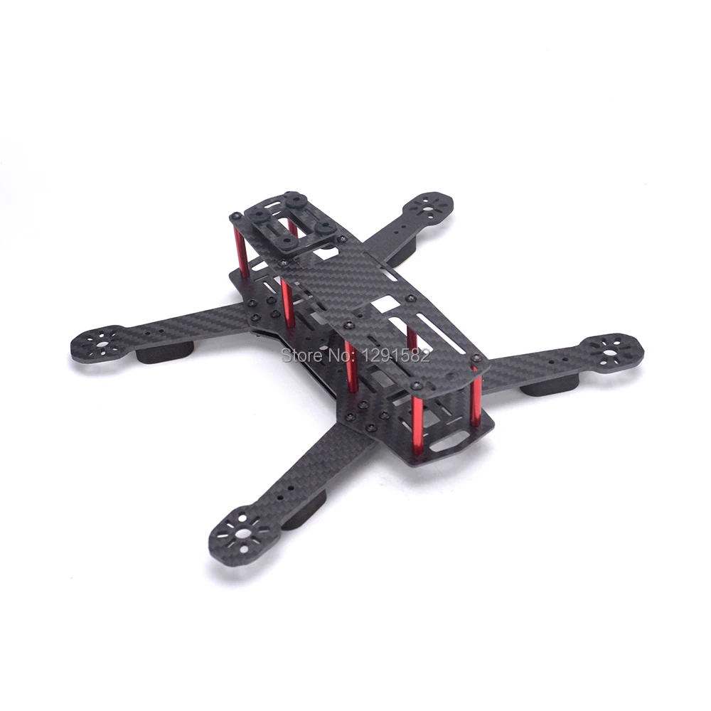 Карбоновая рама для квадрокоптера 250 мм 2204 2300kv simonk 12A Esc CC3D EVO Контроллер полета/Flysky