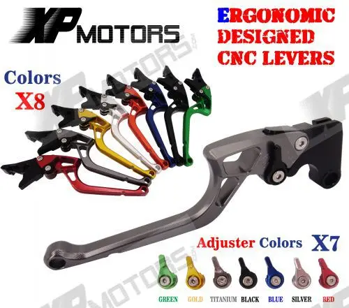 

Ergonomic Designed New CNC Adjustable Right-angled 170mm Brake Clutch Levers For Buell 1125CR 2009