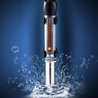 Погружной аквариумный нагреватель с термометром для контроля температуры воды для аквариума, нагревательный стержень Регулируемый 16-32deg Цельсия - изображение