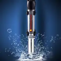 Submersible Aquarium เครื่องทำความร้อนเครื่องวัดอุณหภูมิควบคุมอุณหภูมิน้ำสำหรับถังปลา,เครื่องทำความร้อนปรับ 16-32deg องศาเซลเซียส