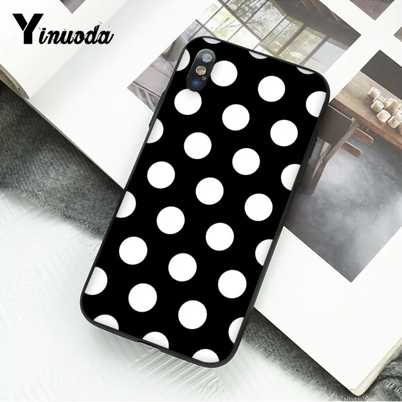 Polka dots Art Print Silver Star
