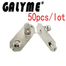 50 шт./лот горячая Распродажа для GameBoyGB GBO Новая батарея терминальный разъем с пружиной контакты для DMG GBP батарея держатель цвет мальчик заранее карман