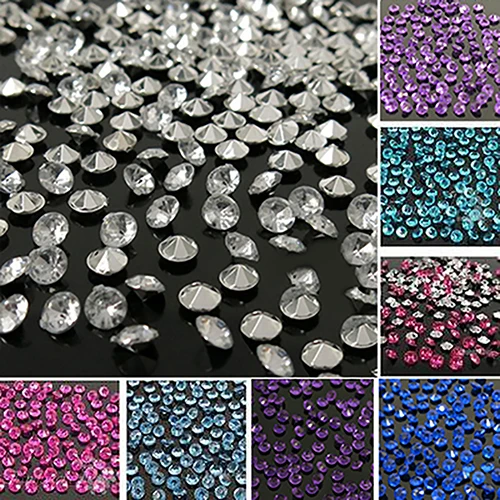 

2000Pcs 4.5mm Wedding Decoration Rhinestones Table Confetti DIY Party Supplies