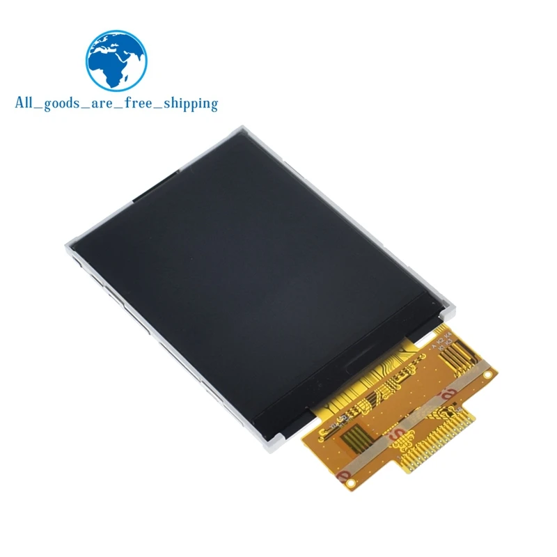 2," 2,4 дюйма 240x320 SPI TFT lcd модуль последовательного порта 5 В/3,3 В PCB адаптер Micro SD карта ILI9341 ЖК-дисплей белый светодиодный для arduino - Цвет: 2.4 screen