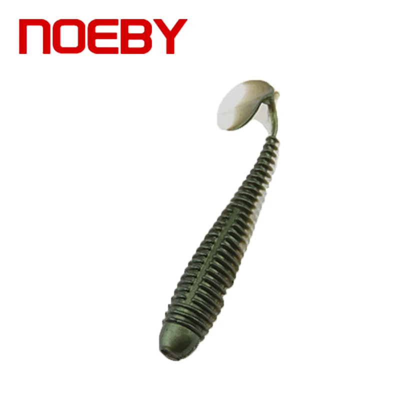 

Noeby Artificial Soft Lure 7cm 2.5g 6pcs a lot High Quality Free Shipping Silicone Lure for Carp fishing Lerurre