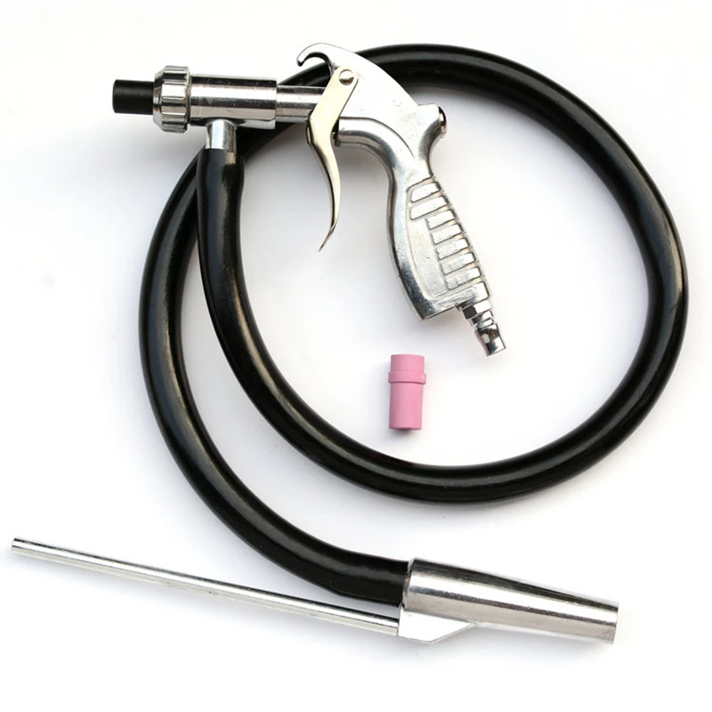 big diameter pneumatic sandblasting gun air sand blasting tool painting