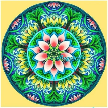 

mandala diamond painting full square flower wall art bedroom decor 5d diy diamond dotz kit diamont crystal painting on canvas