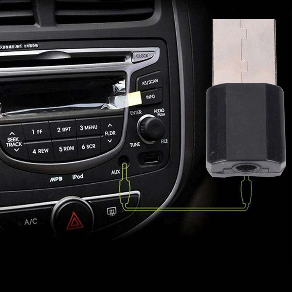 USB Bluetooth Audio Receiver Bluetooth Adapter Audio 3.5 Bluetooth Stick Car Bluetooth Receiver