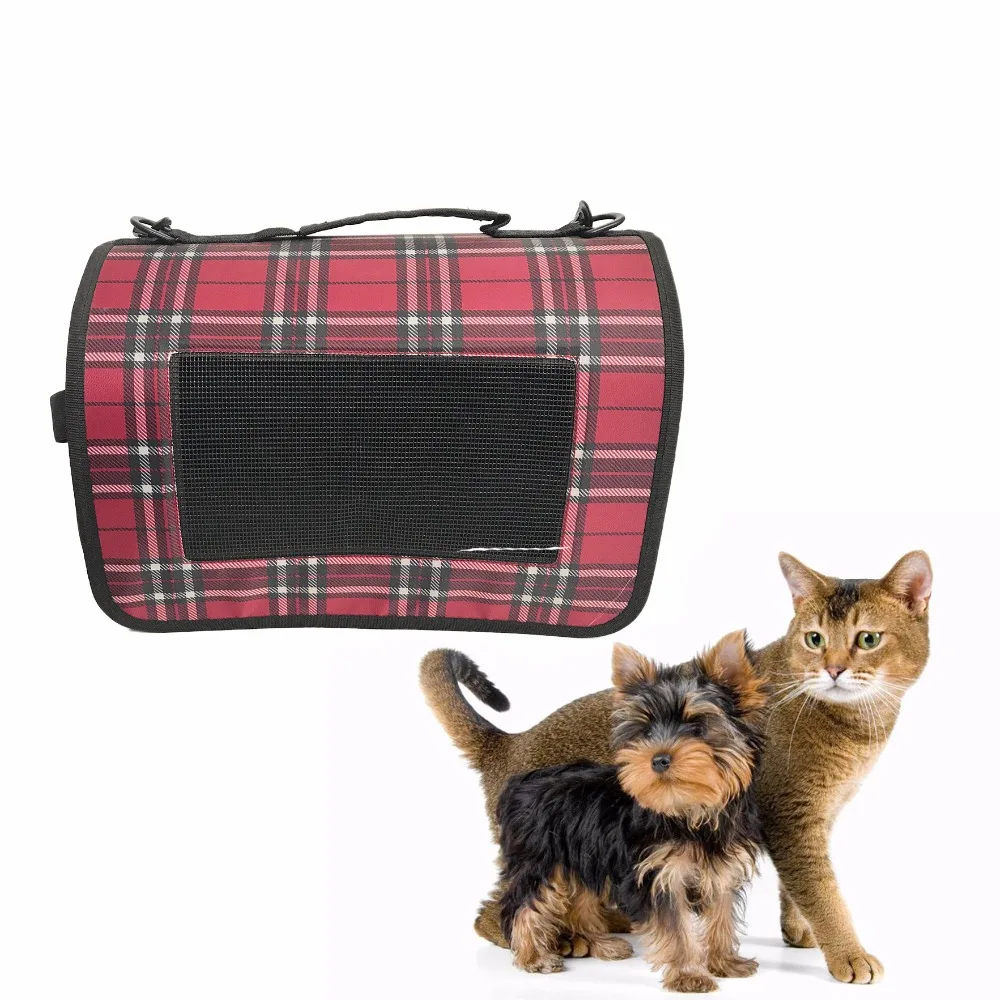 Pet Carrier Portable Travel Outdoor Bag Tote Removable Cushion for Cat