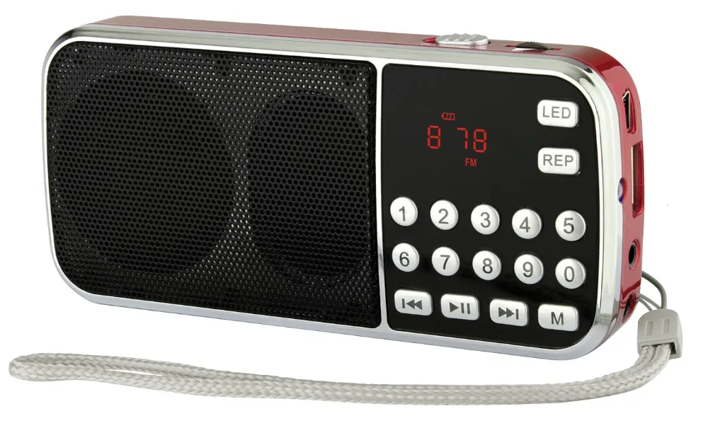 Бесплатная доставка заводская цена L 088 Портативный hifi мини динамик MP3 плеер