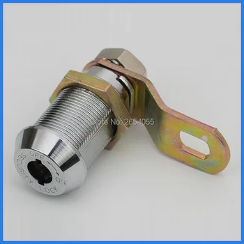 

10 pcs 28mm quarter turned zinc alloy showcase cabinet cam lock with different keys