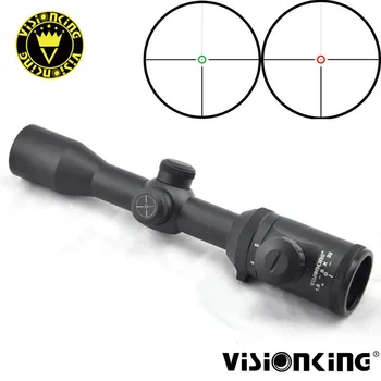 

Visionking 1.5-5x32 Airsoft Rifle Scope Wide Angle Waterproof Long Range ar15 m16 Red Light Illuminated Hunting Optical Sight