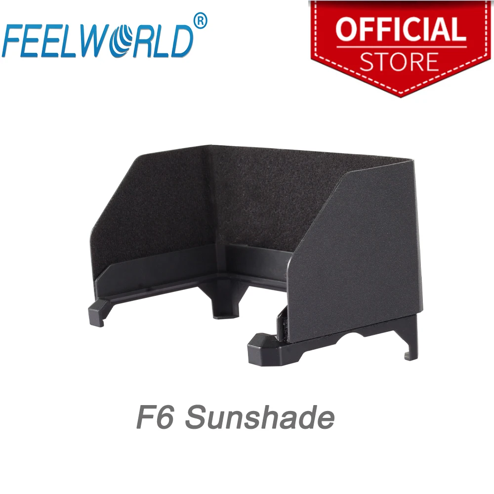 

FEELWORLD Sunshade Portable Light Weight Flexible Installation for 5.7 inch F6 F5 FW703 4K HDMI Input Camera DSLR Field Monitor