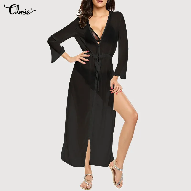 Im A Princ3ss Comprar Celmia Beach Cover Up Mujeres Kimono