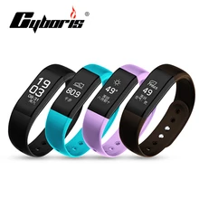 Cyboris Smart Браслет oled-дисплей монитор сердечного ритма bluetooth-трекер Smart Touch Screen браслет U диска с функцией