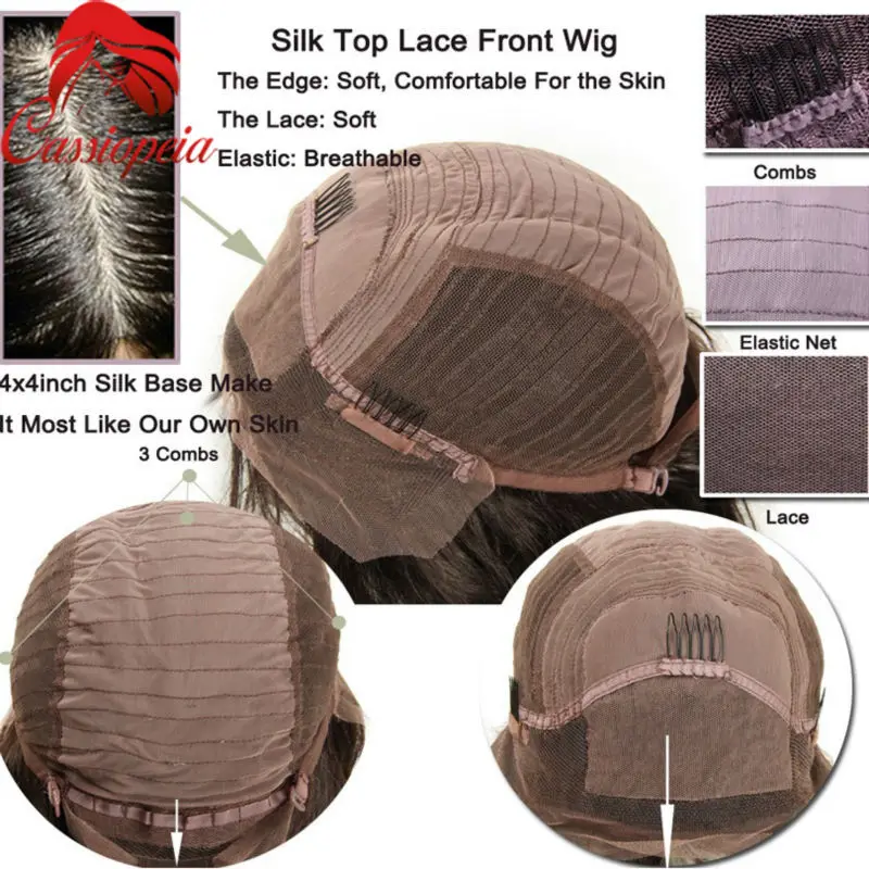 silk top lace front