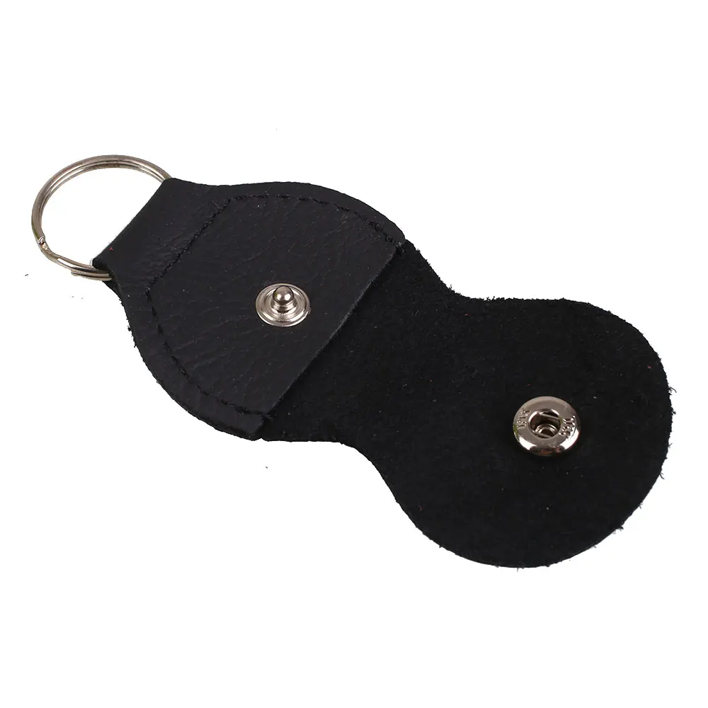 leather keyring case
