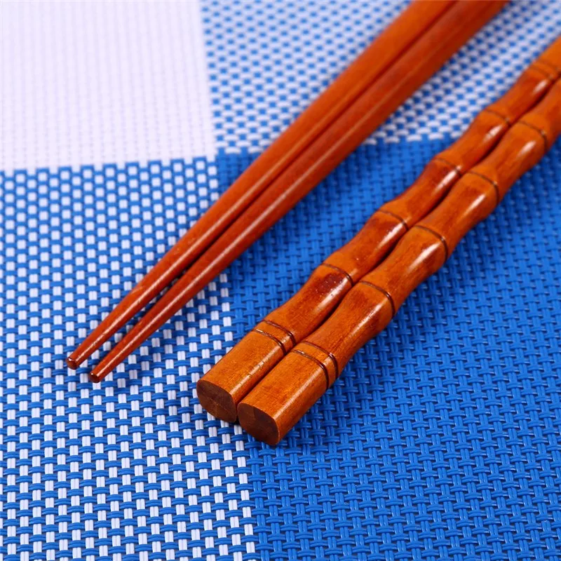 5 пар японские корейские многоразовые палочки для еды из натурального дерева китайские подарочные палочки для еды Хаши