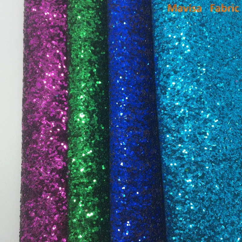 

1PCS A4 SIZE 21X29cm Synthetic Leather, Artificial Leather, Chunky Glitter Fabric For Bow DIY handbags shoes MK018