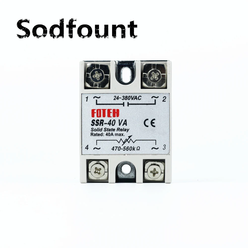 SSR relay 40VA Resistance Regulator single phase solid state relay SSR