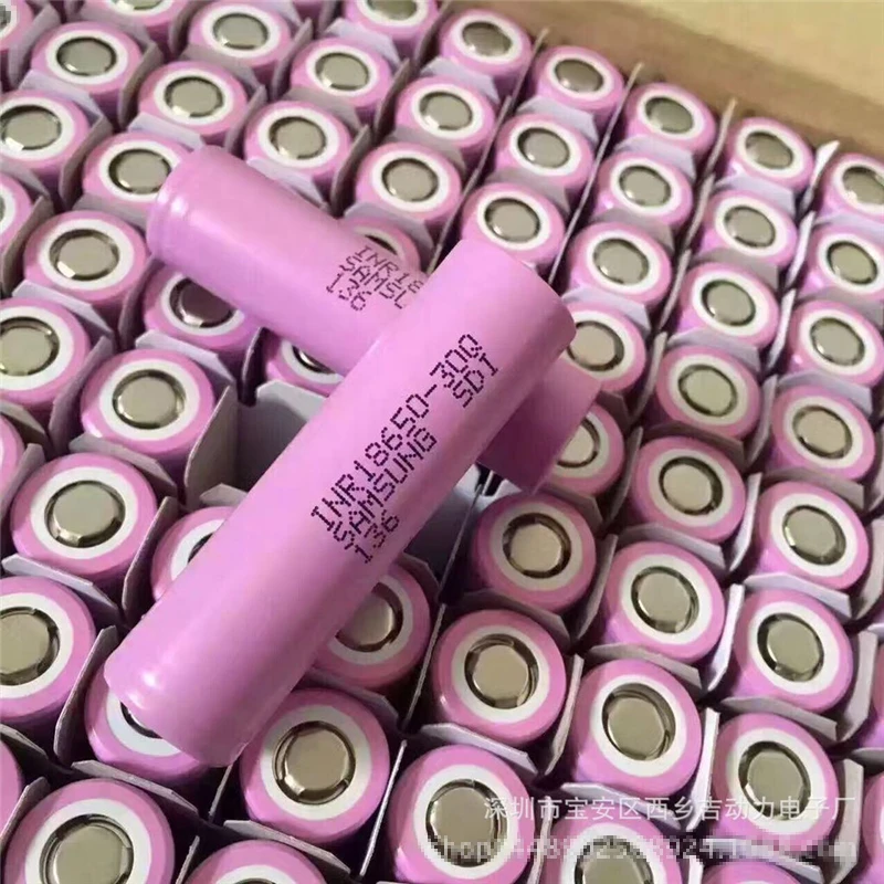 Отличная производительность для SAMSUNG INR 18650 30Q 3 6 V 7 3000mAh 20AH литий ионный