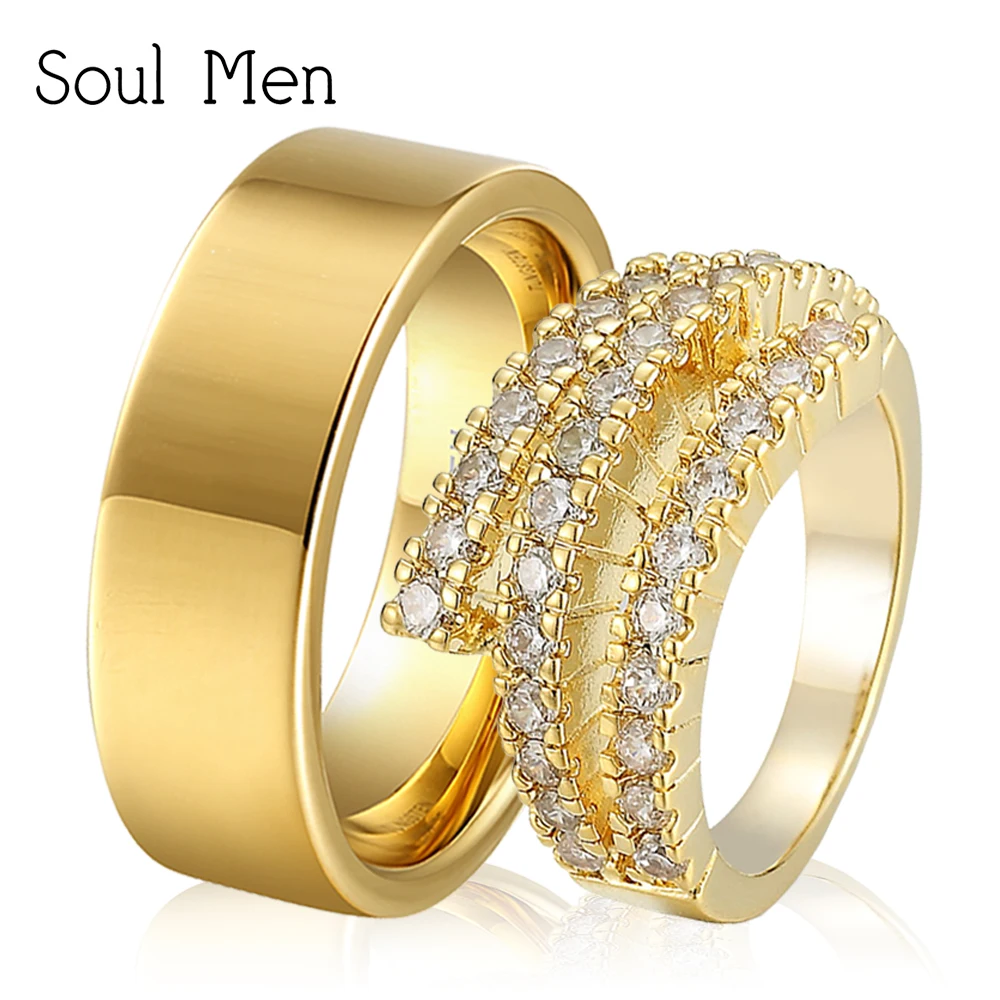 mens bling wedding bands
