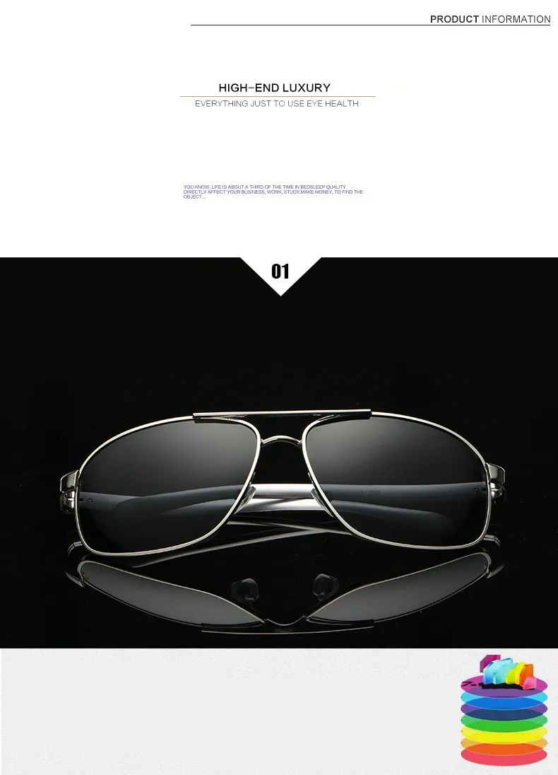 High Quality Classic Polarized Sunglasses Men Brand Designer 2017 Driving Sun Glasses For Men Male Integrated Eyewear Sunglasses (13)