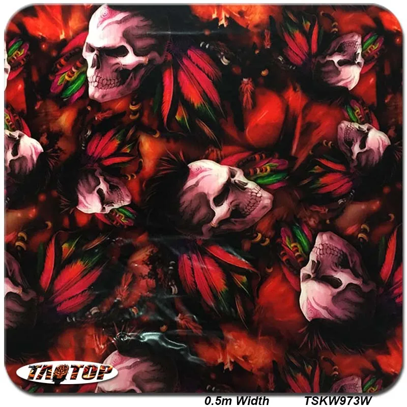 Hydrographic Printed Film TSKW973W 0.5M * 20M Hydro Dipping Aqua Print Water Transfer Printing | Автомобили и мотоциклы