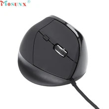 Модный стиль 6 клавиш USB Проводная вертикальная мышь с dpi светодиодный световой индикатор для ПК ноутбука LJJ0227