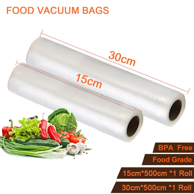 Us 41 18 15cm And 30cm 2 Sizes Of Food Storage Bags Fresh Saver Bag Rolls Saran Wrer Flim Kitchen Packaging Tool In