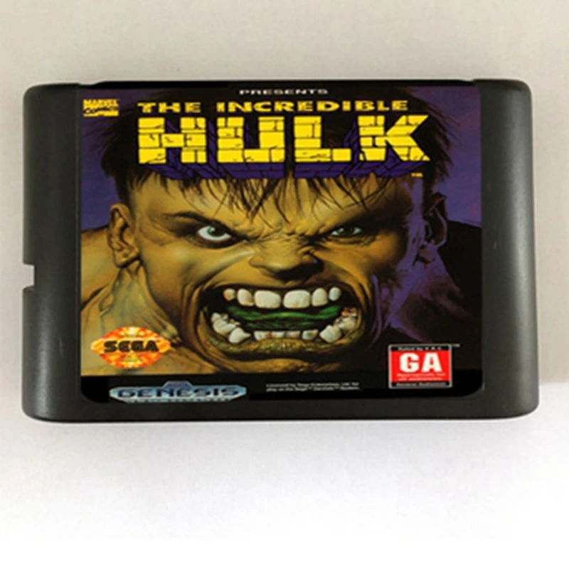 Детская Пижама с принтом персонажей из мультфильма Incredible Hulk игровой картридж