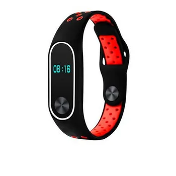 

100pcs Silicone Smart Band for Xiaomi Mi Band 2 Strap Bracelet Colorful Strap For miband 2 Wristband Replacement