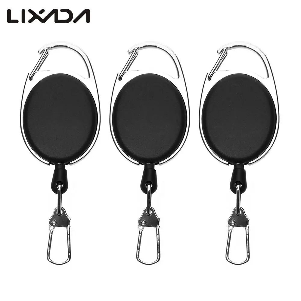

Lixada 1/2/3 pcs/lot Fly Retractor Zinger Fishing Tool Zinger Retractor Extractor Keeper for Carp Pesca