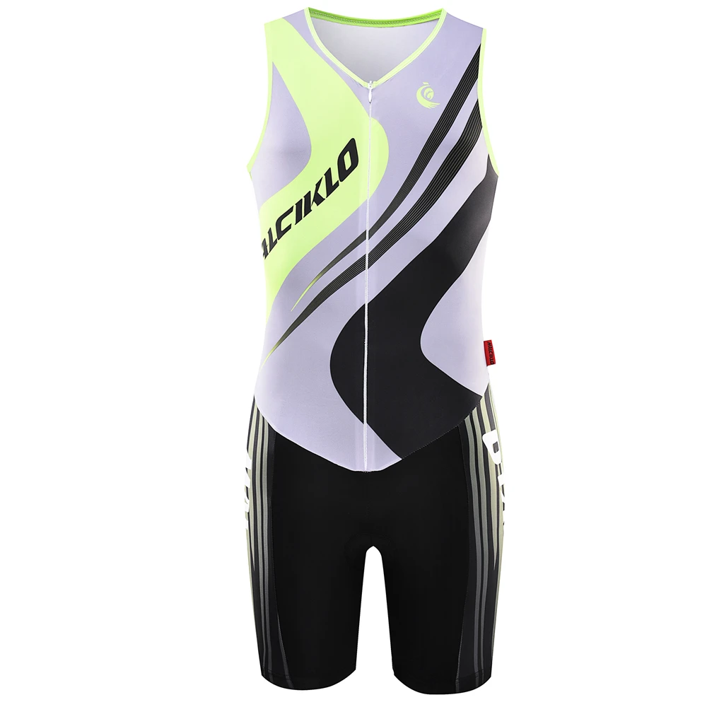 

MALCIKLO Women Sleeveless Cycling Jersey skinsuit Anti-Pilling Anti-sweat MTB Bike Bicycle Riding Sport Sportswear Triathlon
