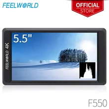 Feelworld F550 5," ips Full HD 1920x1080 4K HDMI камера полевой монитор крепление коврик стабилизатор для DSLR Gimbal Rig черный