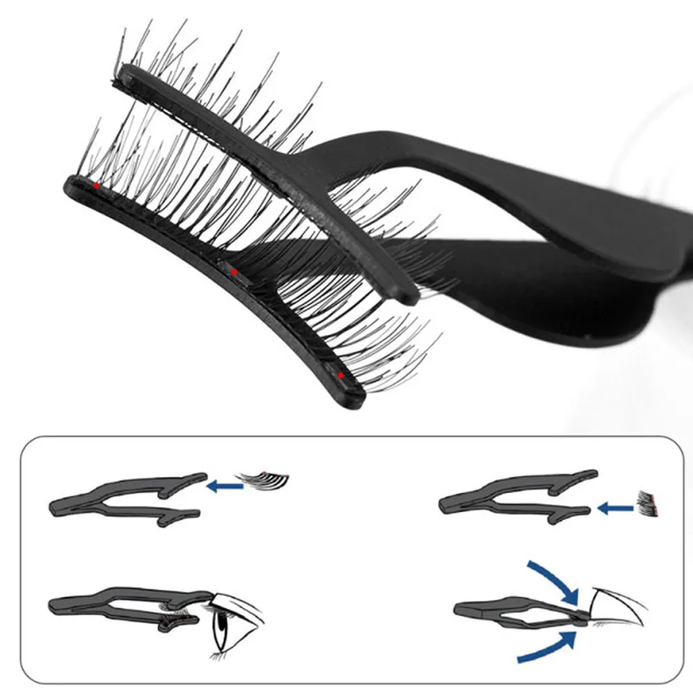 Genailish-1Pc-Magnetic-Eyelashes-Tweezer-False-Eyelashes-Applicator-for-Magnet-Eyelashes-MT501