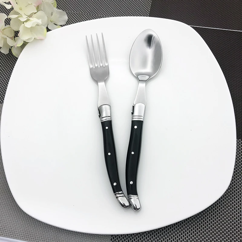 laguiole wood dinner set  (1)