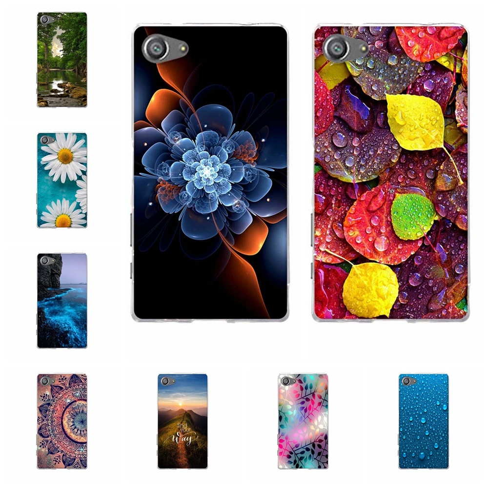 

3D Case For Sony Xperia Z5 Compact Silicone Phone Capa TPU For Sony Xperia Z5 Mini Housing Print For Sony Z5 Compact Coque Cover