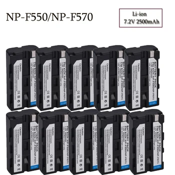 

Wholesale 7.2V 2500mAh NP-F550 Camera Battery For Sony NP-F330 NP-F530 NP-F570 NP-F730 NP-F750 Hi-8 GV-D200 D800 TRV81 SC55 L10