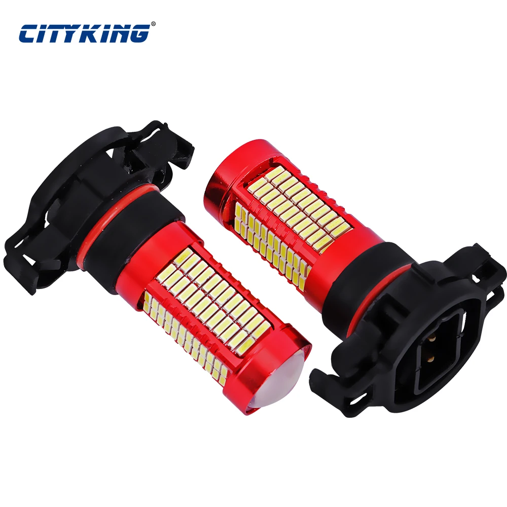 

1PCS High Power White light h11 H16 led 106smd 4014 LED Car Fog lamp LED Headlight Driving Lights Bulb For DC12V Car Vehicles