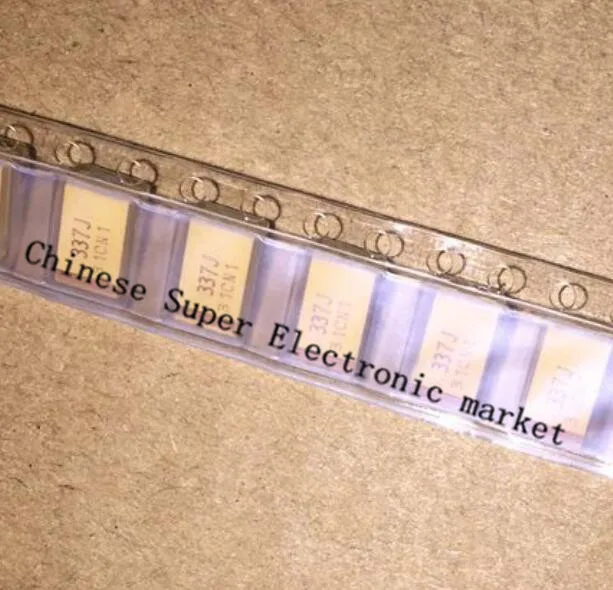2PCS 7343 SMD Chip Tantalum Capacitor 330UF 337C 16V D Case