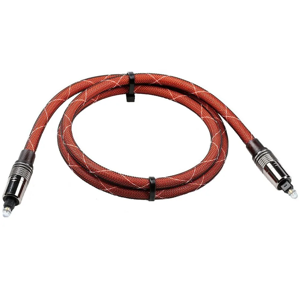 

Choseal GH1706 Gold Plated Digital Audio Opitical Toslink OD7 Cable 1M/1.5M