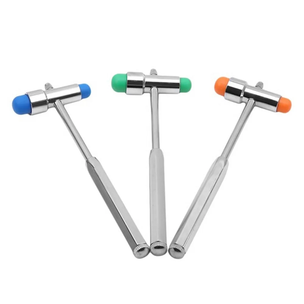 

Multifunction Neurological Reflex Hammer Percussor with Brush Medical Diagnostic Hammer Health Care Relaxation Massage Tool