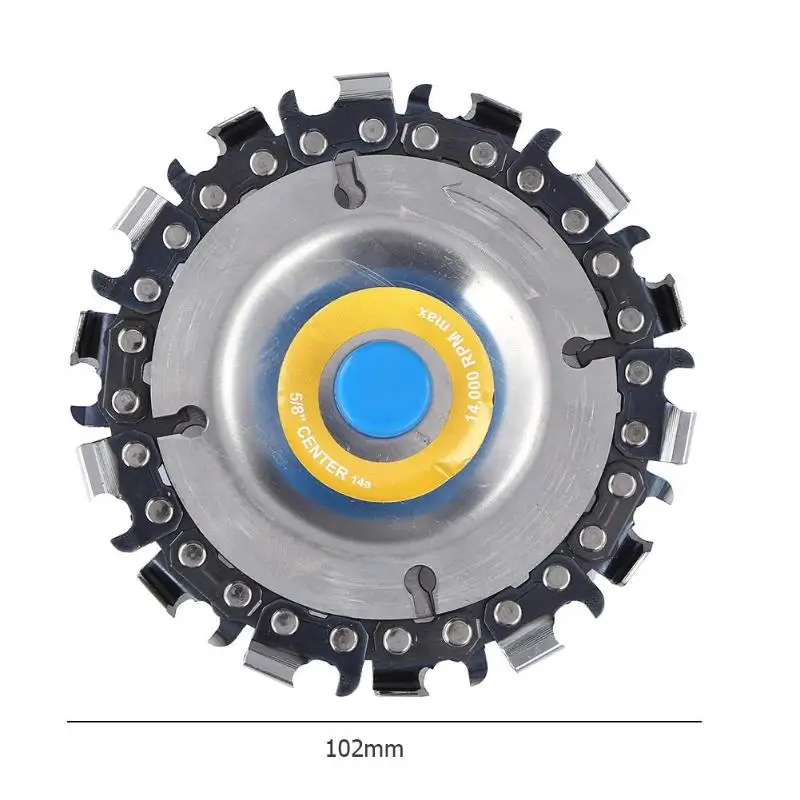 14/22 зуб 5/8 "Cut шлифовальные станки диск Деревообработка цепная дробилка угол фрезерные цепи пилы диск резьба по дереву диск шлифовальный