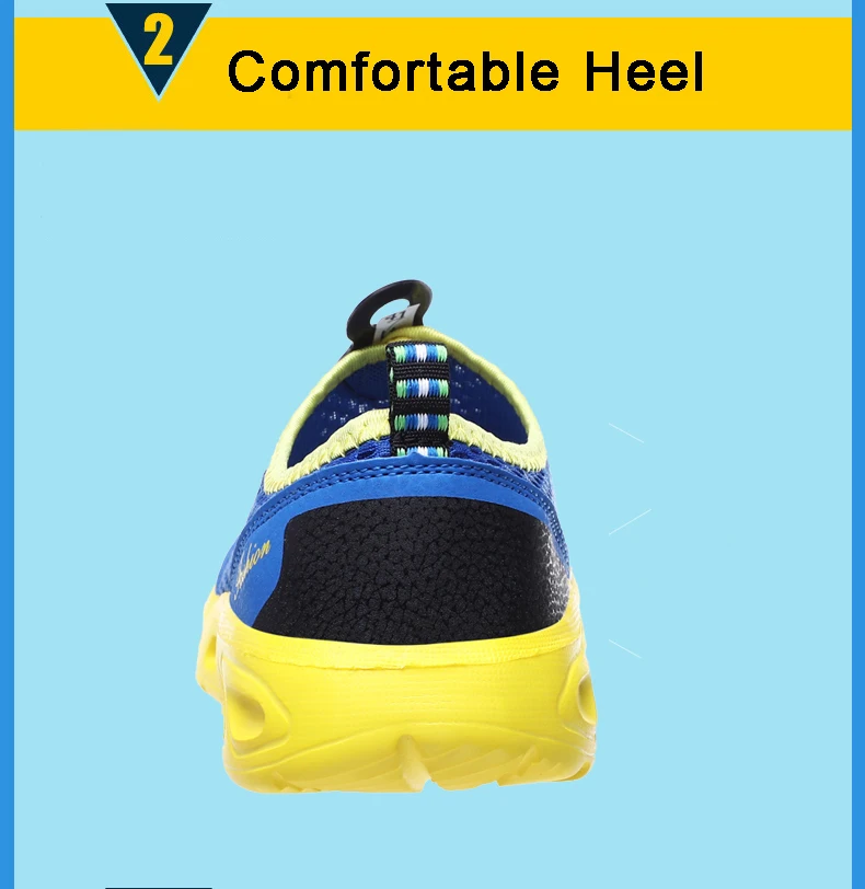 MAISMODA/Летняя мужская спортивная обувь; дышащая пляжная обувь для плавания; водонепроницаемая обувь размера плюс 48; zapatos hombre; YL526