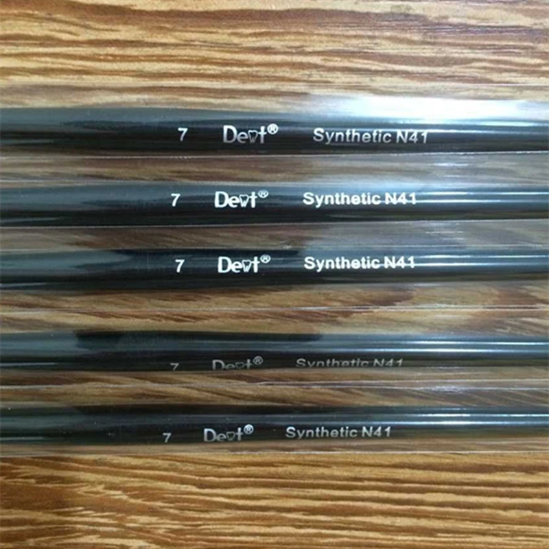

5pcs/set Dental Porcelain Brush Pen 7# Dental Lab Equipment New