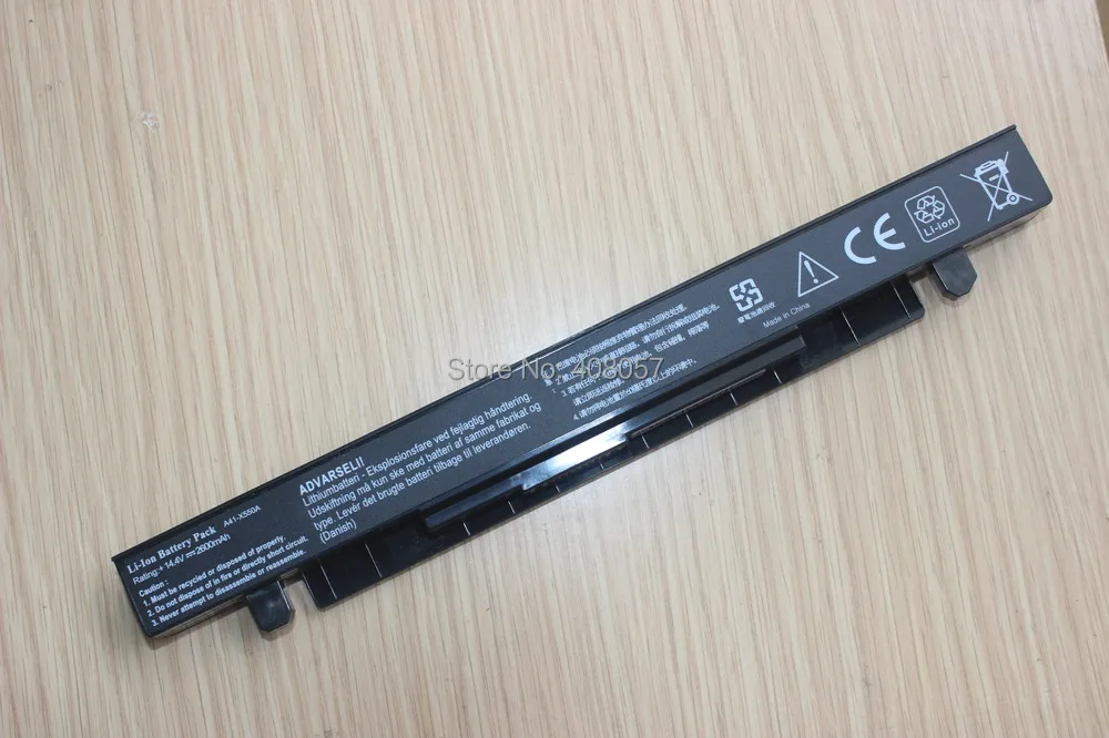 A41 X550A Аккумулятор для Asus A450C A550C F450C F550C F552C K450C K550C R409C R510C X450C X452C X550C X550CA X550CL X550CC| |